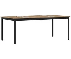 Valgomieji stalai 2 pcs 180 x 90 x 75 cm Apdirbta mediena