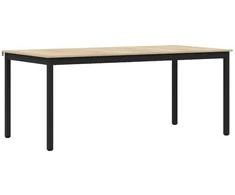 Valgomieji stalai 2 pcs 180 x 90 x 75 cm Apdirbta mediena