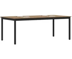 Valgomieji stalai 2 pcs 200 x 100 x 75 cm Apdirbta mediena