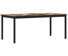Valgomieji stalai 2 pcs 180 x 90 x 75 cm Apdirbta mediena