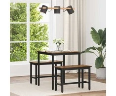 Valgomieji stalai 70 x 70 x 75 cm METALAS