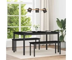 Valgomieji stalai 150 x 78 x 75 cm METALAS