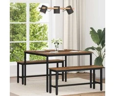 Valgomieji stalai 110 x 110 x 75 cm METALAS
