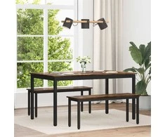 Valgomieji stalai 150 x 78 x 75 cm METALAS