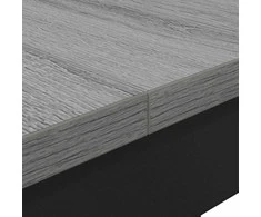 Valgomieji stalai 140 x 80 x 75 cm Apdirbta mediena