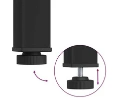 Valgomieji stalai 70 x 70 x 75 cm Apdirbta mediena Kvadrato