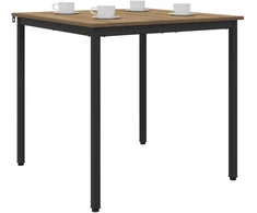Valgomieji stalai 80 x 80 x 75 cm METALAS