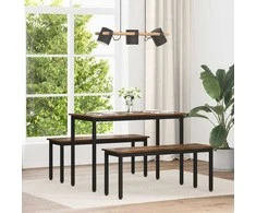 Valgomieji stalai 110 x 100 x 75 cm METALAS