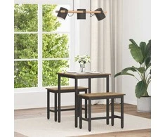 Valgomieji stalai 60 x 60 x 75 cm METALAS