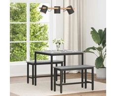 Valgomieji stalai 80 x 80 x 75 cm METALAS