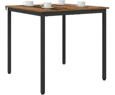 Valgomieji stalai 80 x 80 x 75 cm METALAS