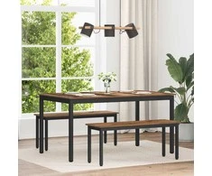 Valgomieji stalai 150 x 78 x 75 cm METALAS