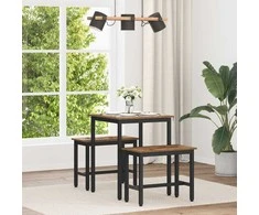 Valgomieji stalai 60 x 60 x 75 cm METALAS