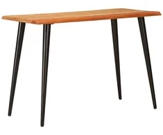 Valgomieji stalai Ruda ir juoda 110 x 55 x 78 cm
