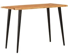 Valgomieji stalai Ruda ir juoda 110 x 55 x 78 cm