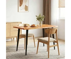 Valgomieji stalai Ruda ir juoda 110 x 55 x 78 cm