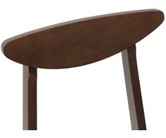 Valgomojo kėdės 2 pcs Šviesiai rudas 42 x 47.5 x 81 cm