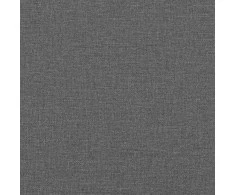 Valgomojo Kėdės su Ratukais 2 vnt. audinys Tamsiai pilka