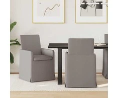 Valgomojo kėdės 2 pcs Tortora 57 x 67 x 95 cm audinys