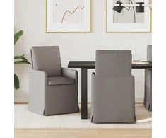 Valgomojo kėdės 2 pcs Tortora 57 x 67 x 98 cm audinys
