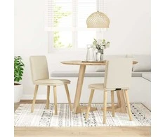 Modernhome Valgomojo kėdės, 2vnt., linas