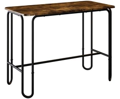 Valgomojo stalas 100 x 50 x 75 cm Apdirbta mediena Stačiakampio