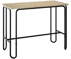 Valgomojo stalas 100 x 50 x 75 cm Apdirbta mediena Stačiakampio