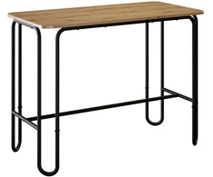 Valgomojo stalas 100 x 50 x 75 cm Apdirbta mediena Stačiakampio