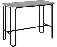 Valgomojo stalas 100 x 50 x 75 cm Apdirbta mediena Pilka Sonoma