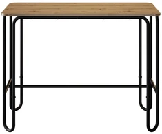Valgomojo stalas 100 x 50 x 75 cm Apdirbta mediena Stačiakampio