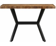 Valgomojo stalas, 110x55x75cm, mango medienos masyvas