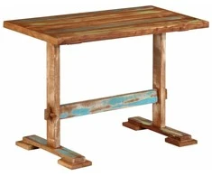 Valgomojo stalas, 110x55x78cm, perdirbtos medienos masyvas