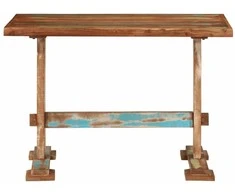 Valgomojo stalas, 110x55x78cm, perdirbtos medienos masyvas