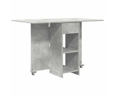 Valgomojo stalas 115 x 70 x 75 cm Apdirbta mediena Betono pilka