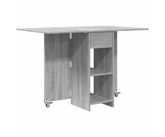Valgomojo stalas 115 x 70 x 75 cm Apdirbta mediena Pilka Sonoma