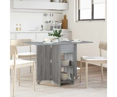 Valgomojo stalas 115 x 70 x 75 cm Apdirbta mediena Pilka Sonoma