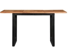 Valgomojo stalas, 140x70x75cm, akacijos medienos masyvas
