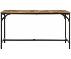 Valgomojo stalas, 140x70x75cm, mango medienos masyvas