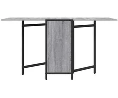 Valgomojo stalas 144 x 60 x 75 cm Apdirbta mediena Pilka Sonoma