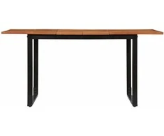 Valgomojo stalas, 160x80x75cm, akacijos medienos masyvas