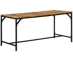 Valgomojo stalas, 160x80x75cm, mango medienos masyvas