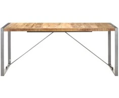 Valgomojo stalas, 180x90x75cm, mango medienos masyvas