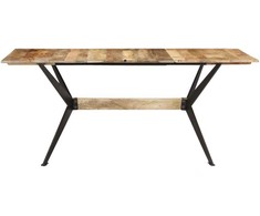 Valgomojo stalas, 180x90x76cm, mango medienos masyvas
