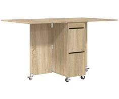 Valgomojo stalas 140 x 80 x 77 cm Apdirbta mediena Stačiakampio