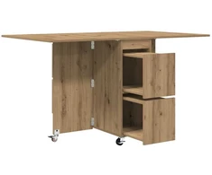 Valgomojo stalas 140 x 80 x 77 cm Apdirbta mediena Stačiakampio