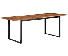 Valgomojo stalas, 200x100x75cm, akacijos medienos masyvas