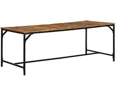 Valgomojo stalas, 200x100x75cm, mango medienos masyvas