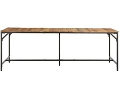 Valgomojo stalas, 220x90x75cm, mango medienos masyvas