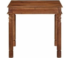 Valgomojo stalas 80x80x77 cm Akacijos masyvo