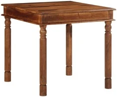 Valgomojo stalas 80x80x77 cm Akacijos masyvo